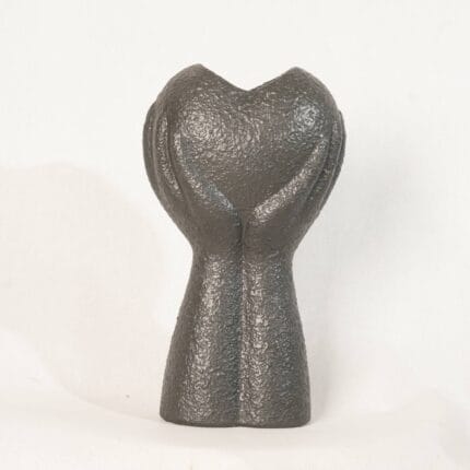 Sculpture Décorative Mains Cœur