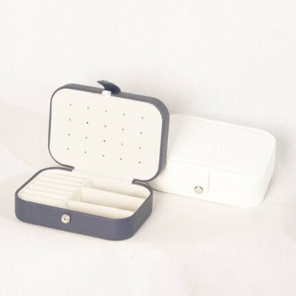 Ensemble de 2 Boîtes à Bijoux de Voyage