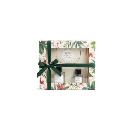 Coffret Cadeau HOME Aromatic Diffuseur, Bougie & Argile Parfumée - Ambiance Maison