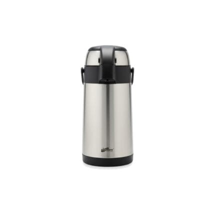 Thermos à Pompe Inox Noir et Argent 4.0L - Carafe Isotherme DAY DAYS